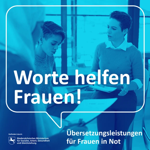 Slide 1, Worte helfen Frauen
